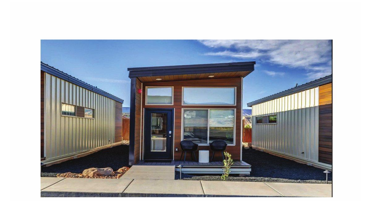 Display Home 3108 contemporary modular ADU exterior